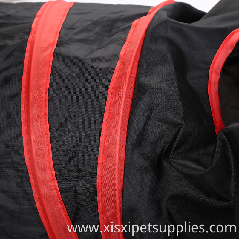 wholesale red color 3 way cat tunnel pet toy tube